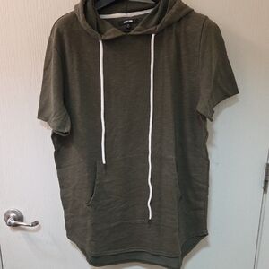 Jackson Olive Green Casual Hoodie